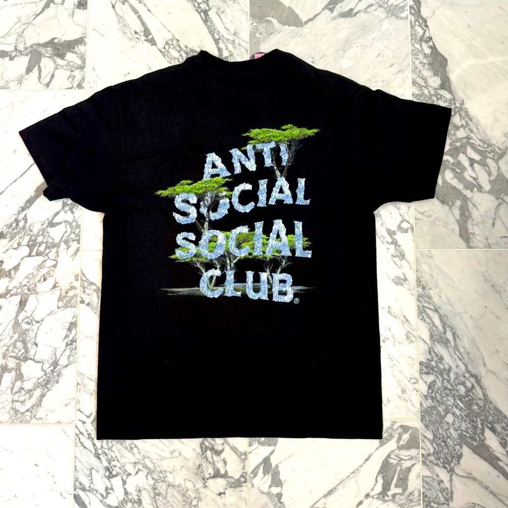 Anti Social Social Club Smoke and Tree T-Shirt Members Only
